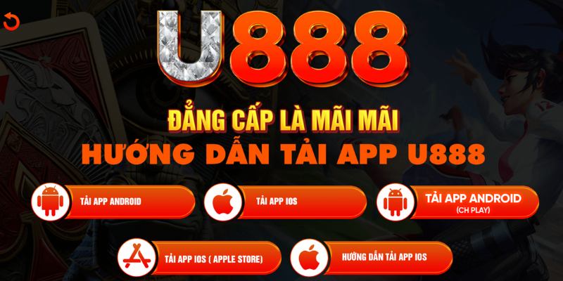Tải app U888 đơn giản trên dòng máy iPhone, iPad